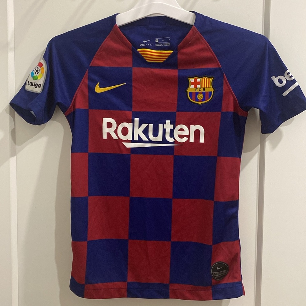 NIKE BARCELONA BARCA 2019/2020 FOOTBALL SHIRT JERSEY HOME ORIGINAL SIZE MEDIUM